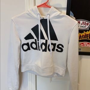 adidas cropped sweatshirt!!